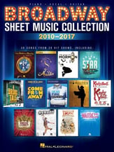 Broadway Sheet Music Collection 2010-2017 piano sheet music cover